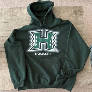 Forest Green University of Hawaii Hoodie